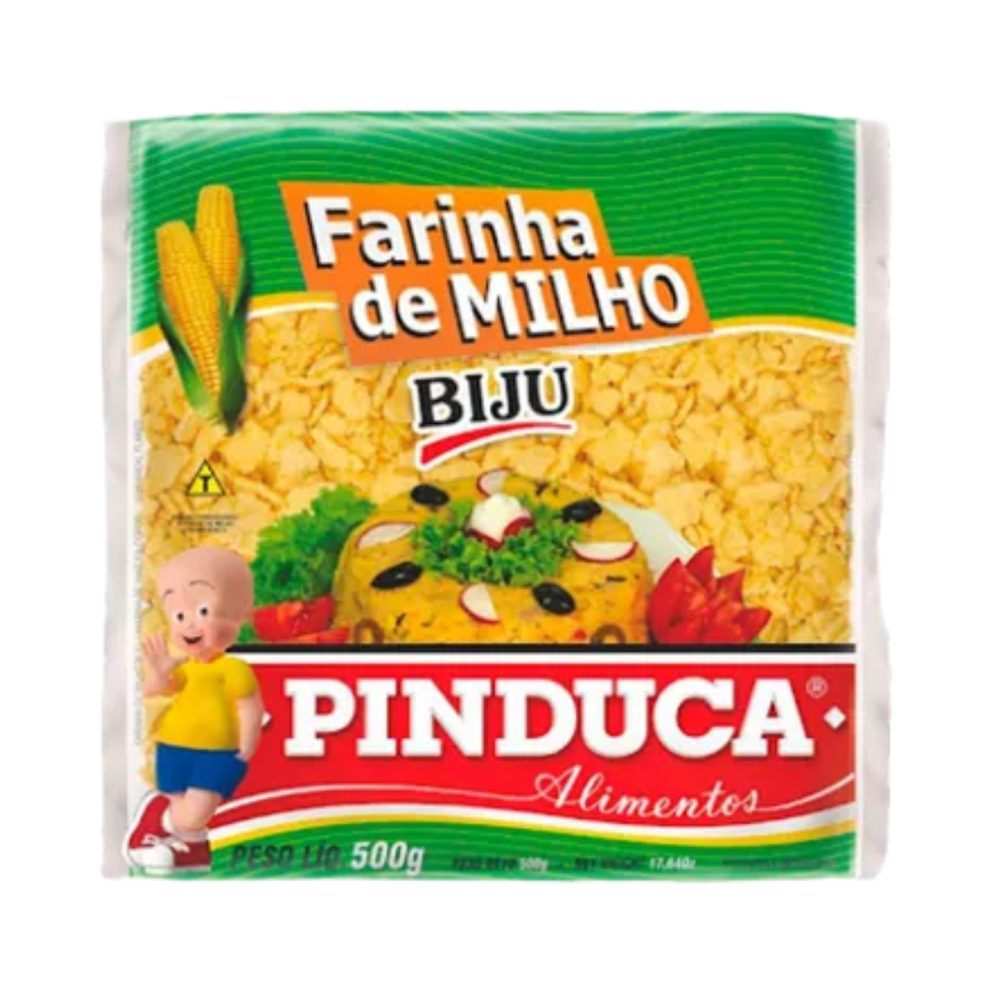 FAR. DE MILHO BIJU PINDUCA 500G