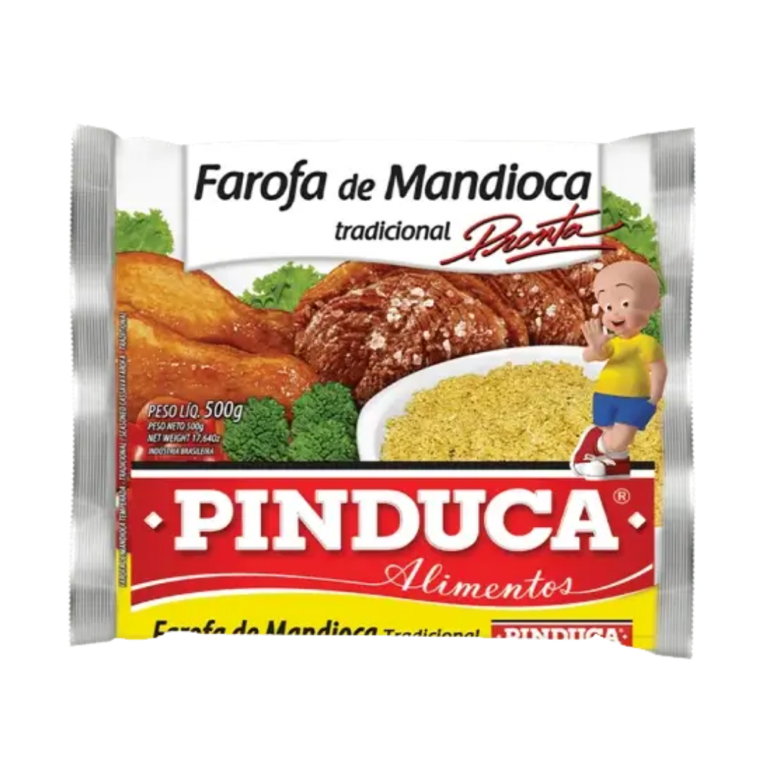 Farofa de Mandioca Tradicional - PINDUCA - 500g