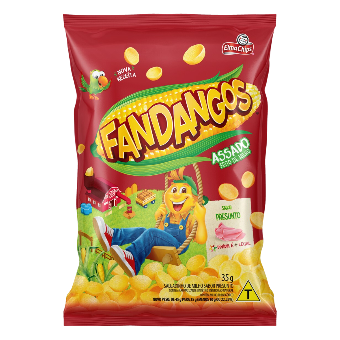 Salgadinho Fandangos sabor Presunto - 35g