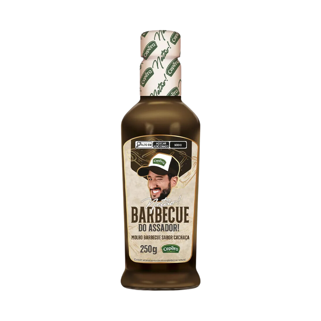 Molho Barbecue Sabor Cachaça - DO ASSADOR - 250g