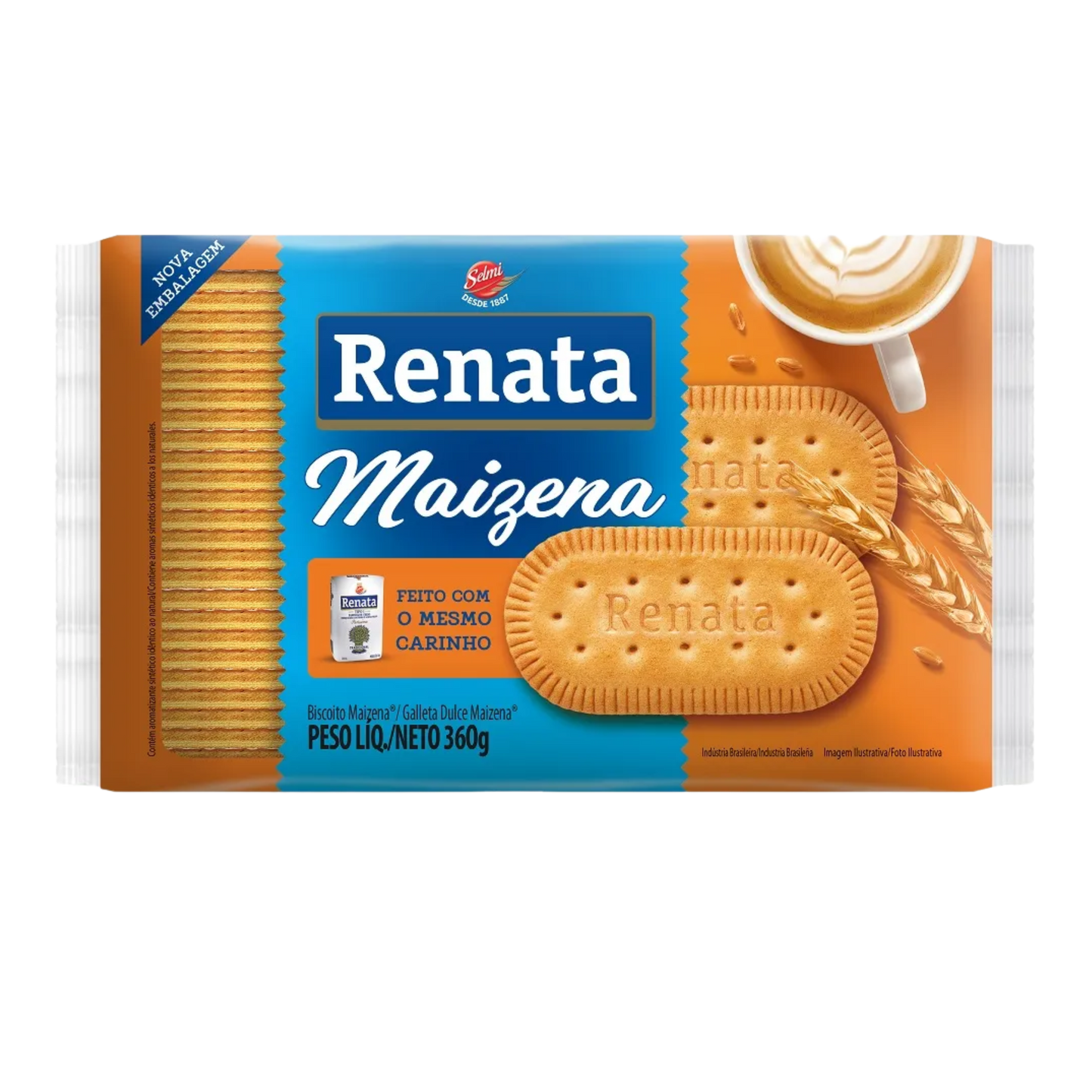 Biscoito Maizena - RENATA - 360g