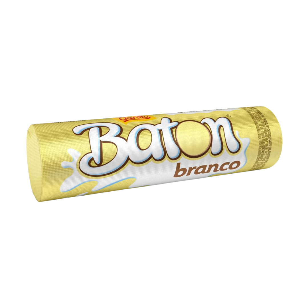 Chocolate Baton Branco - GAROTO - 16g