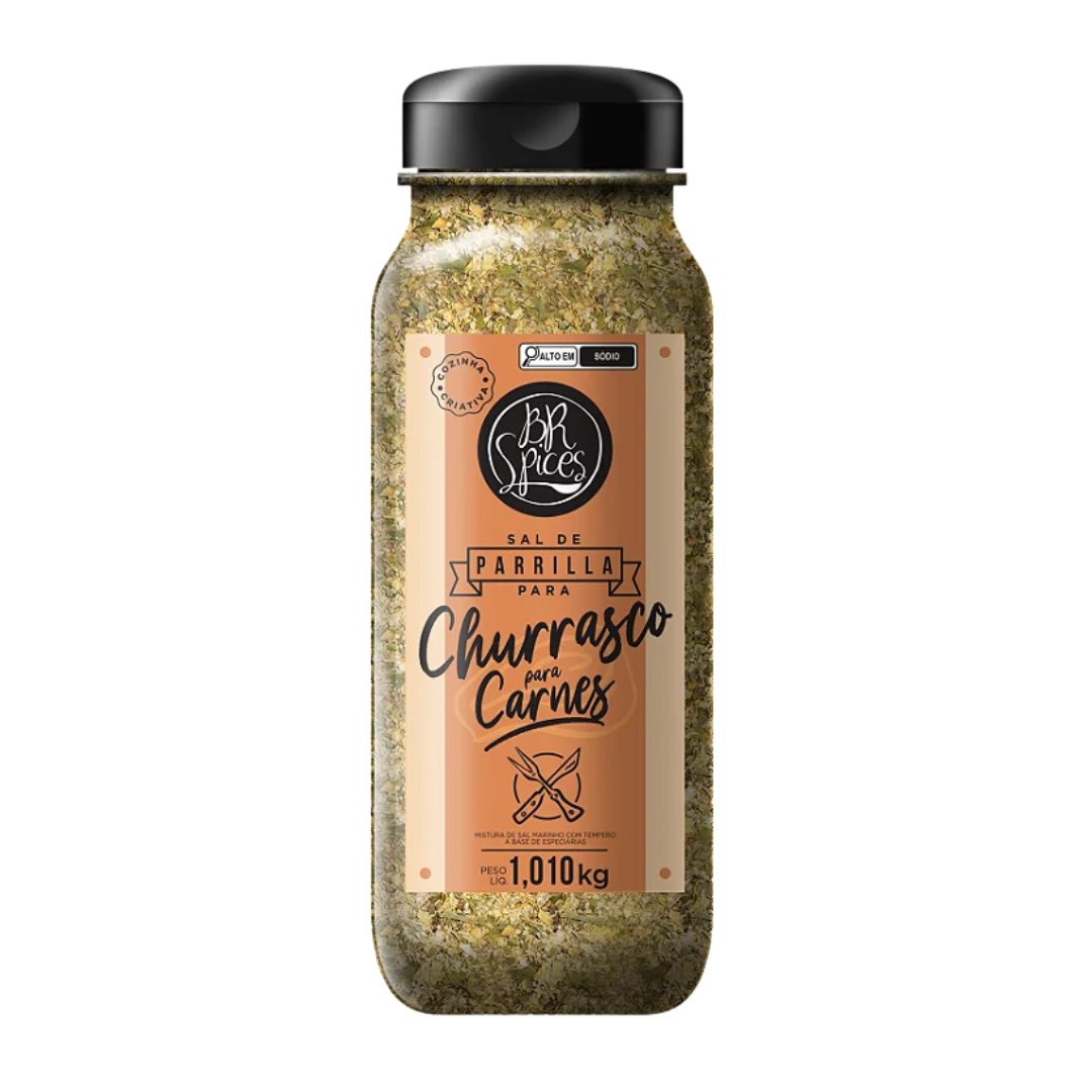 Sal De Parrilla Para Carnes - BR SPICES - 1,1kg