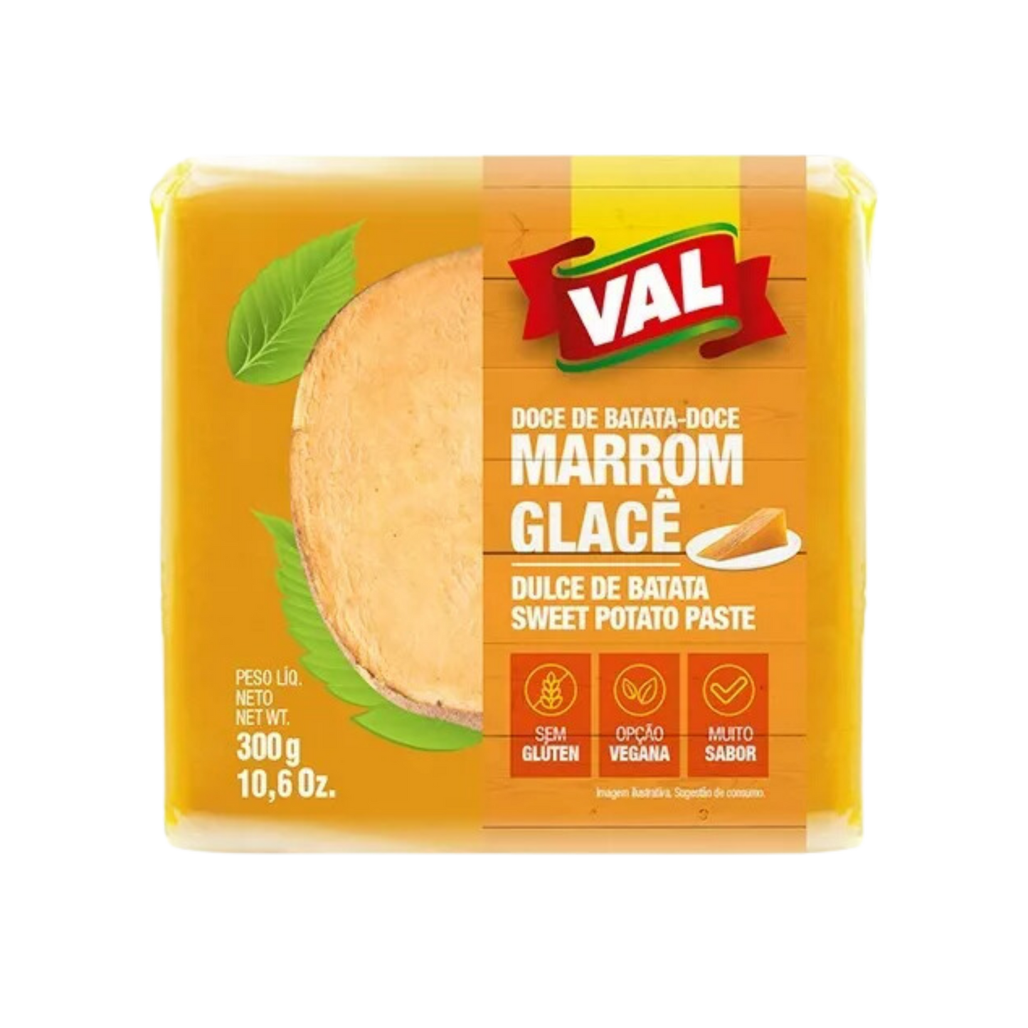 Marron Glacê Bloco - VAL - 300g