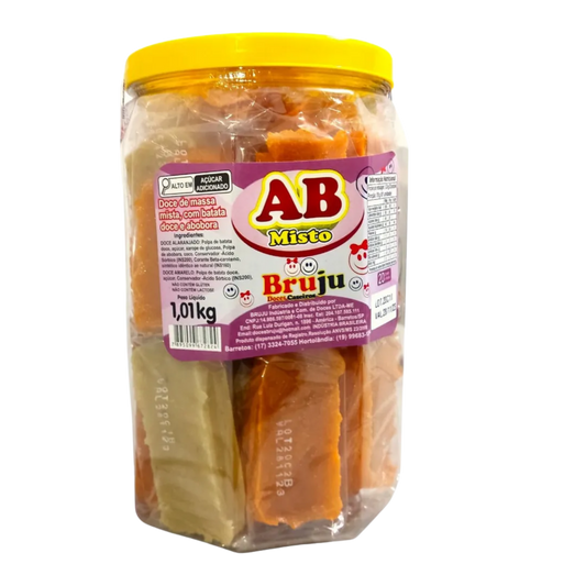 DOCE MISTA DE BATATA DOCE E ABOBORA BRUJU 1KG