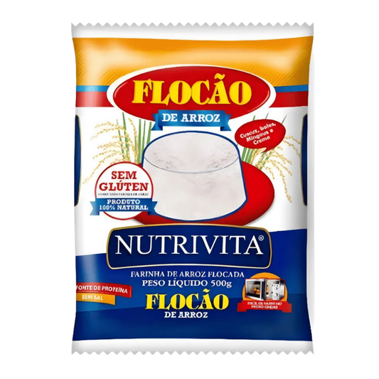 FLOCÃO DE ARROZ NUTRIVITA 500G