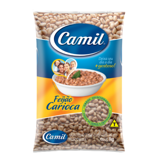 FEIJÃO CARIOCA CAMIL 1KG