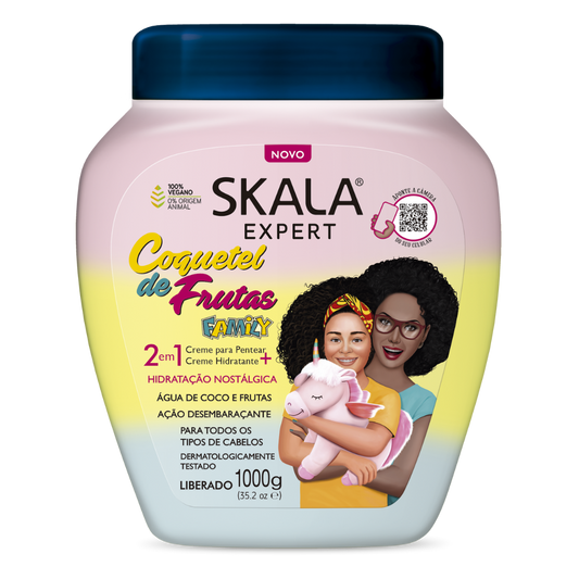 Creme Capilar Coquetel de Frutas - SKALA - 1000g