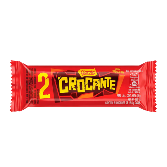 Chocolate Crocante - GAROTO - 25g