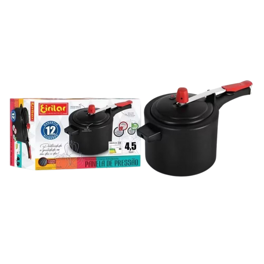 Panela Pressão Antiaderente - ERILAR - 4,5L