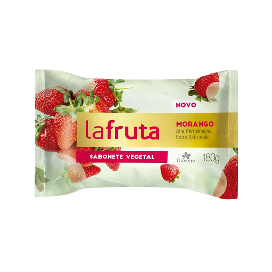 Sabonete La Fruta Morango - DAVENE - 180g
