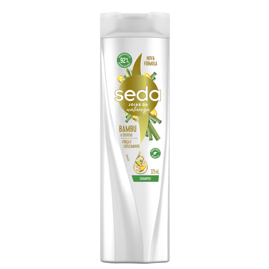 Shampoo Bambu e Biotina - SEDA - 325ml