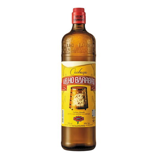 Cachaça Aguardente - VELHO BARREIRO - 910ml