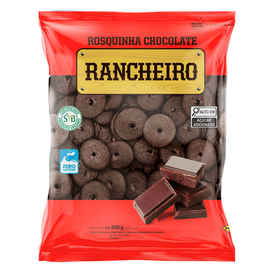 Rosquinha de Chocolate - RANCHEIRO - 300g