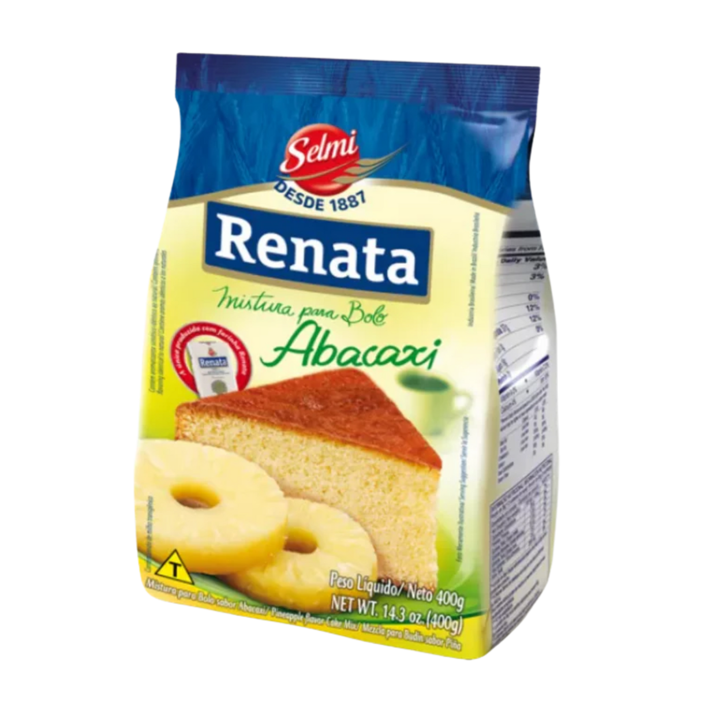 Mistura Para Bolo Sabor Abacaxi - RENATA - 400g