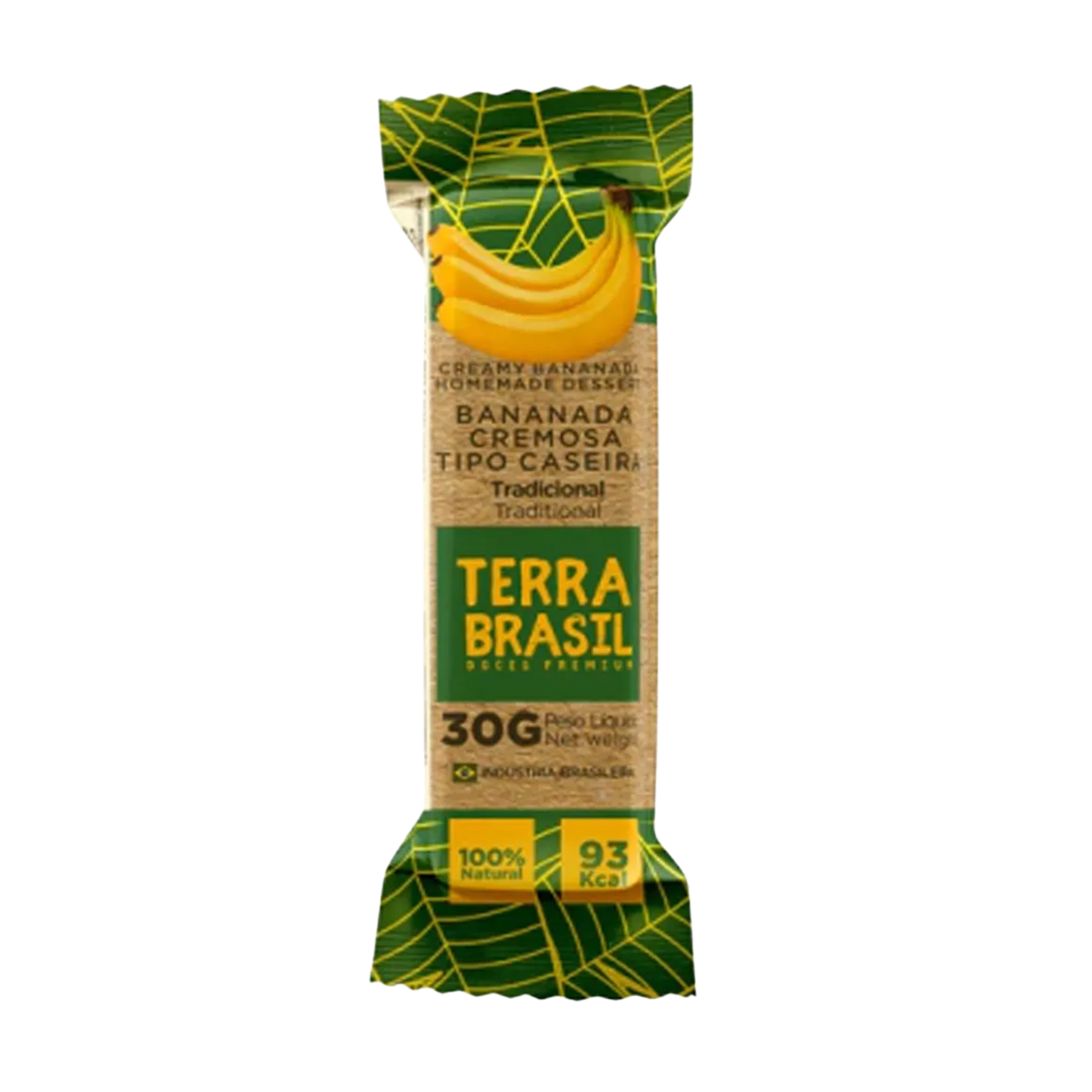 Bananada Cremosa Tipo Caseira - TERRA BRASIL - 30g