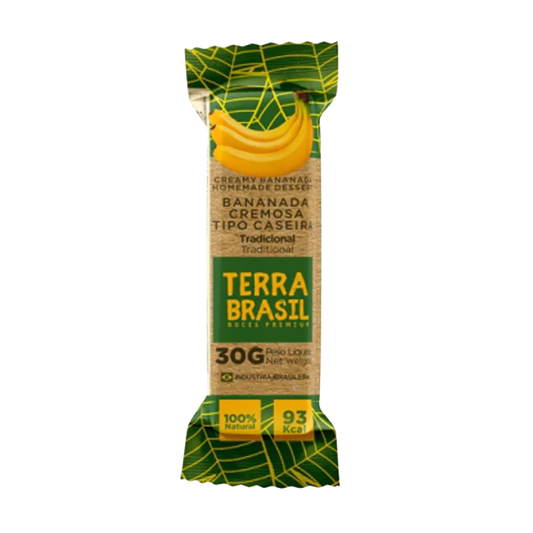 Bananada Cremosa Tipo Caseira - TERRA BRASIL - 30g