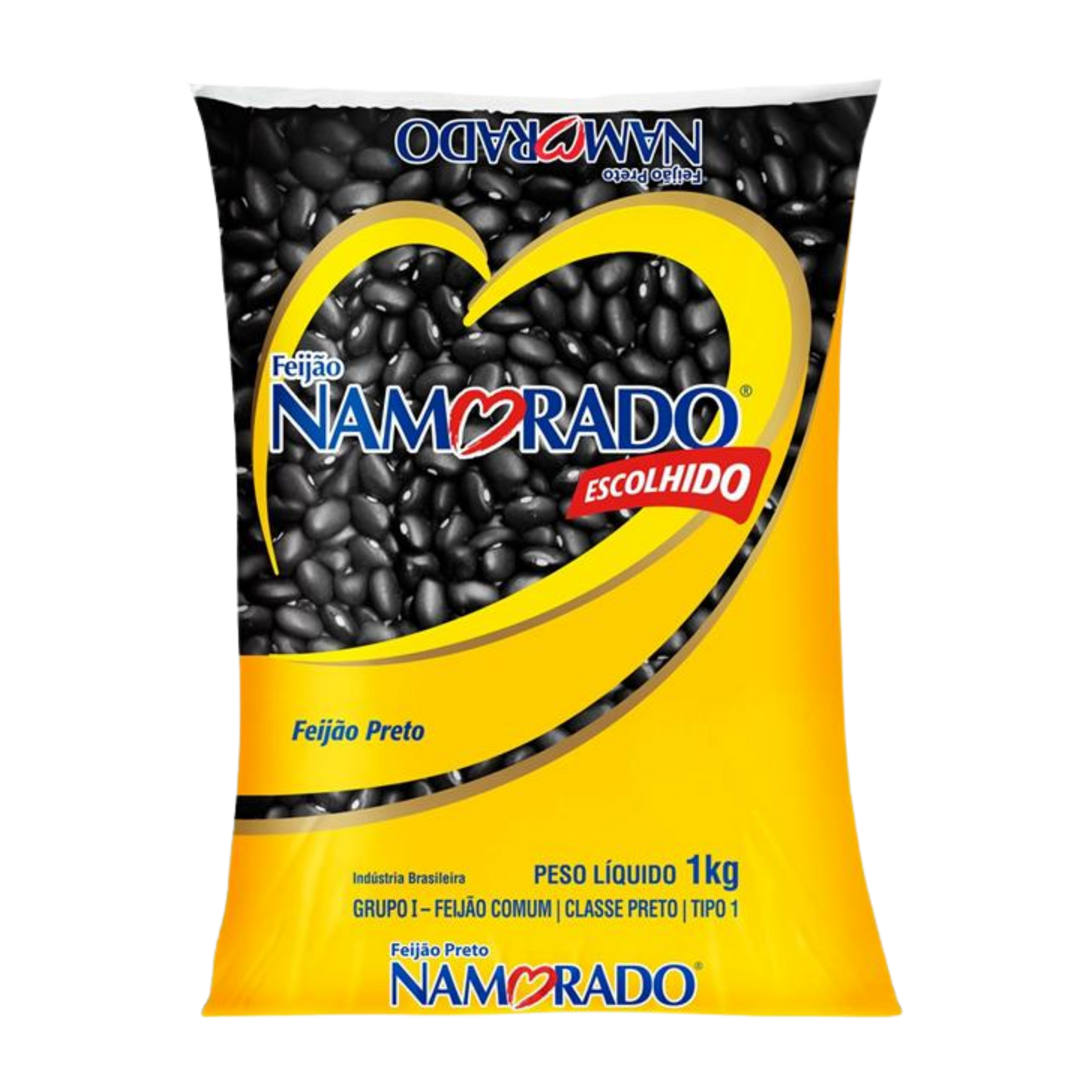 FEIJÃO PRETO NAMORADO 1KG