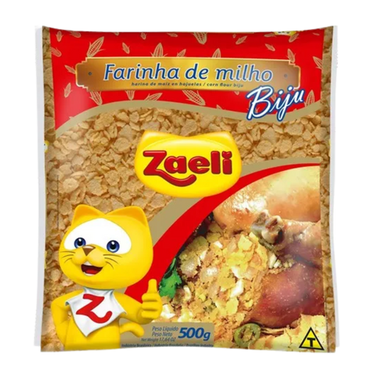 Farinha de Milho Biju - ZAELI - 500g